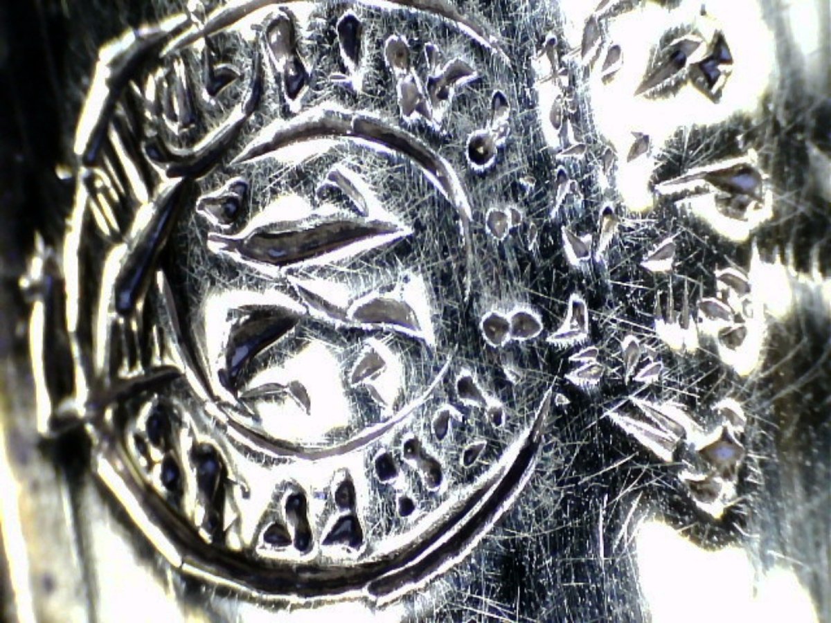 Ensemble de six salières en argent vermeil, Solomon Hougham, Londres, 1811-photo-5