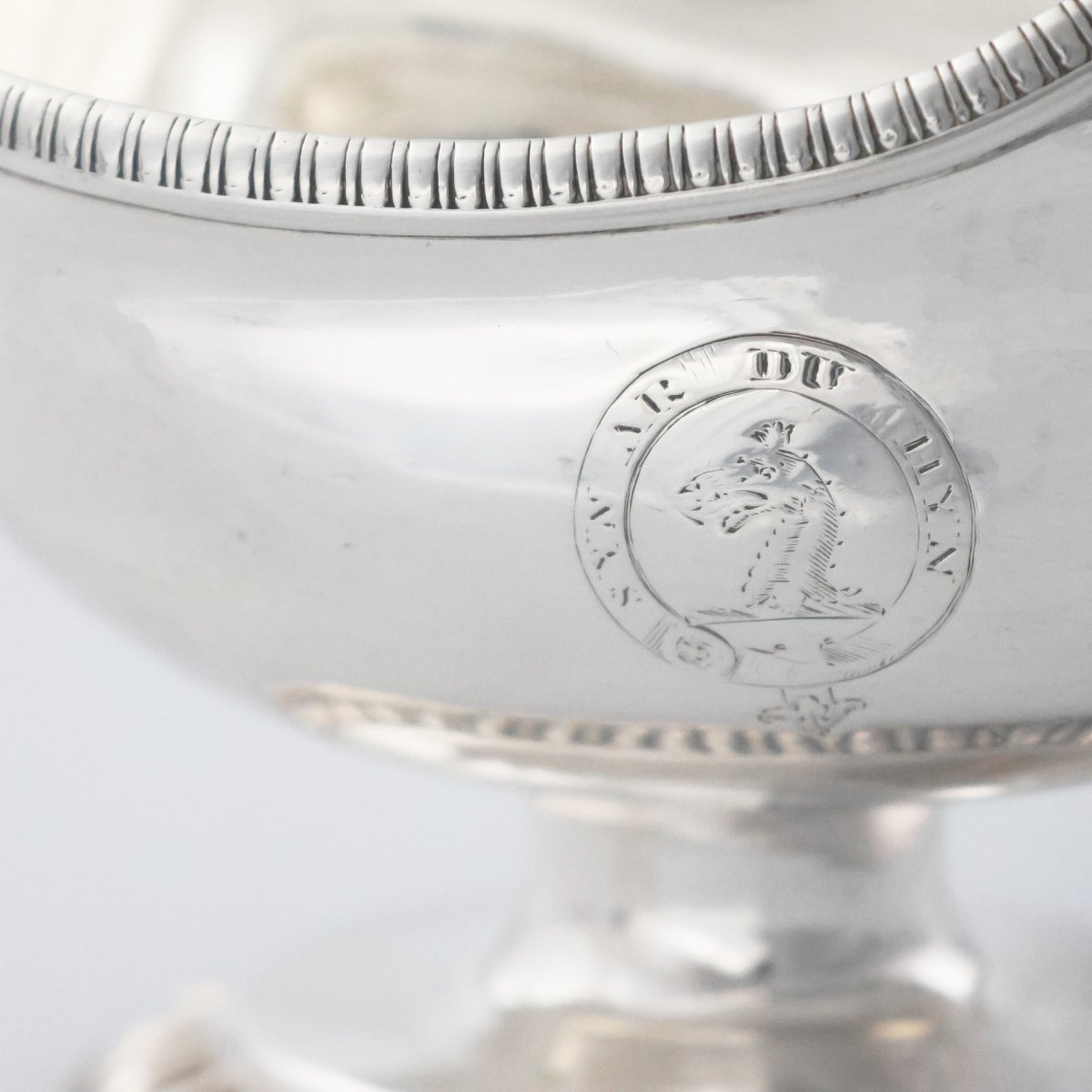 Paire de saucières en argent sterling George III, William Frisbee, Londres, 1810-photo-2