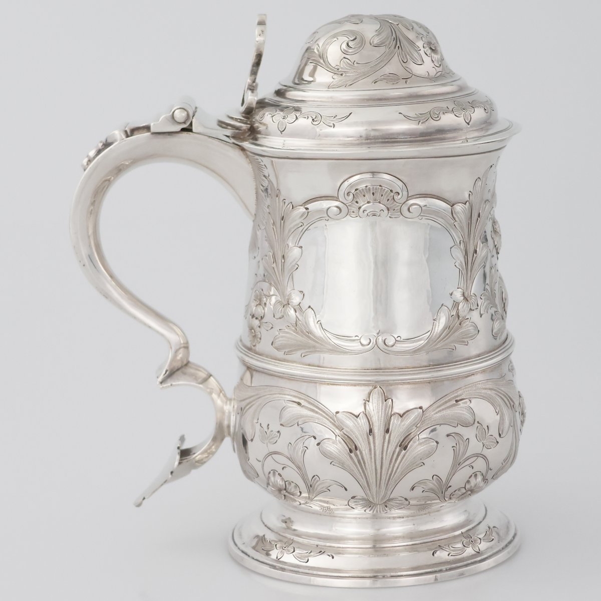 A George III Sterling Silver Tankard, Francis Crump, London, 1773