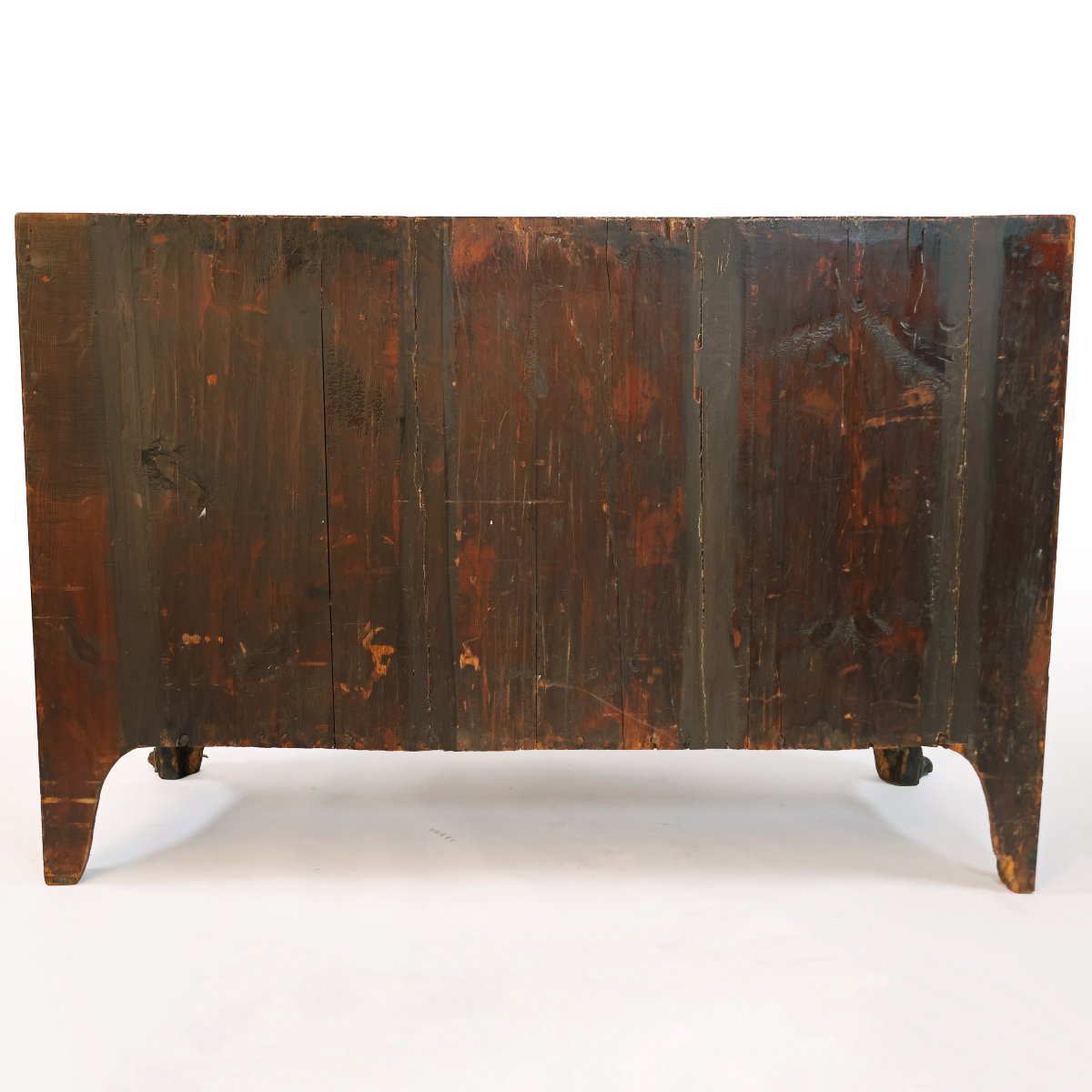 Commode Louis XV, marqueterie de bois variés, France, milieu du XVIIIe siècle-photo-4