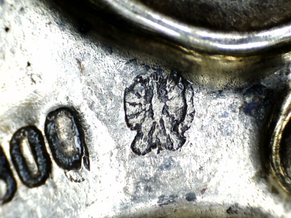Corbeille en argent repoussé et ciselé, Bruckmann & Söhne, Allemagne, XIXe siècle-photo-2