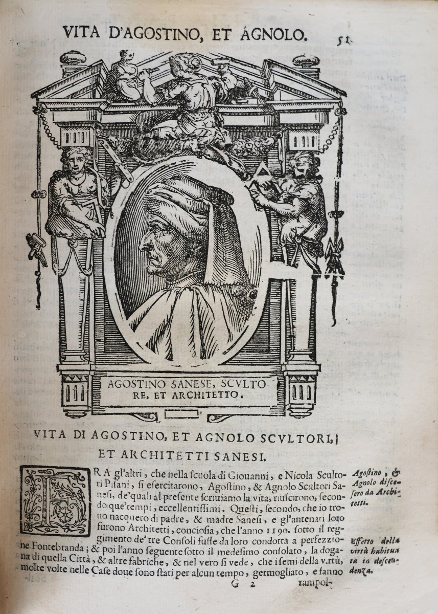 Vasari Giorgio. Vite de più eccellenti pittori, scultori.. In Bologna, Manolessi. 1681-photo-3