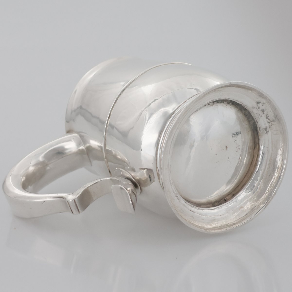 Verseuse en argent Britannia d'époque reine Anne, James Rood, Londres, 1711-photo-4
