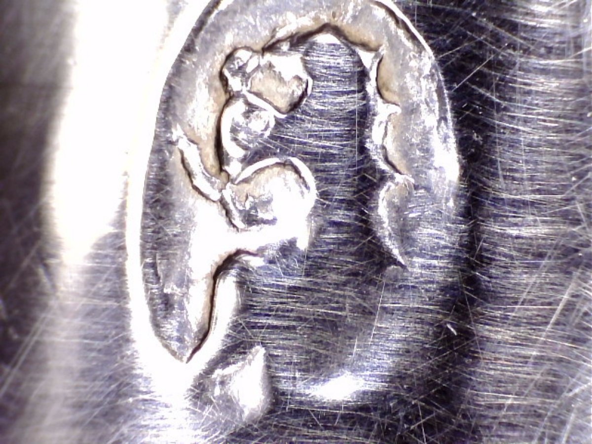 Verseuse en argent Britannia d'époque reine Anne, James Rood, Londres, 1711-photo-3