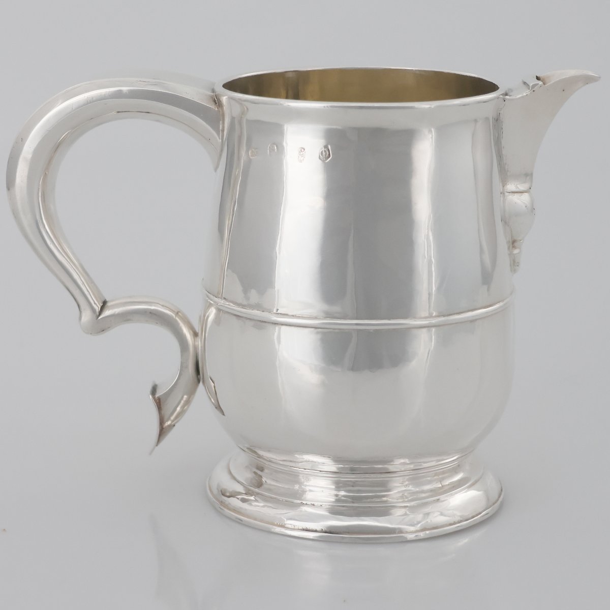 Verseuse en argent Britannia d'époque reine Anne, James Rood, Londres, 1711