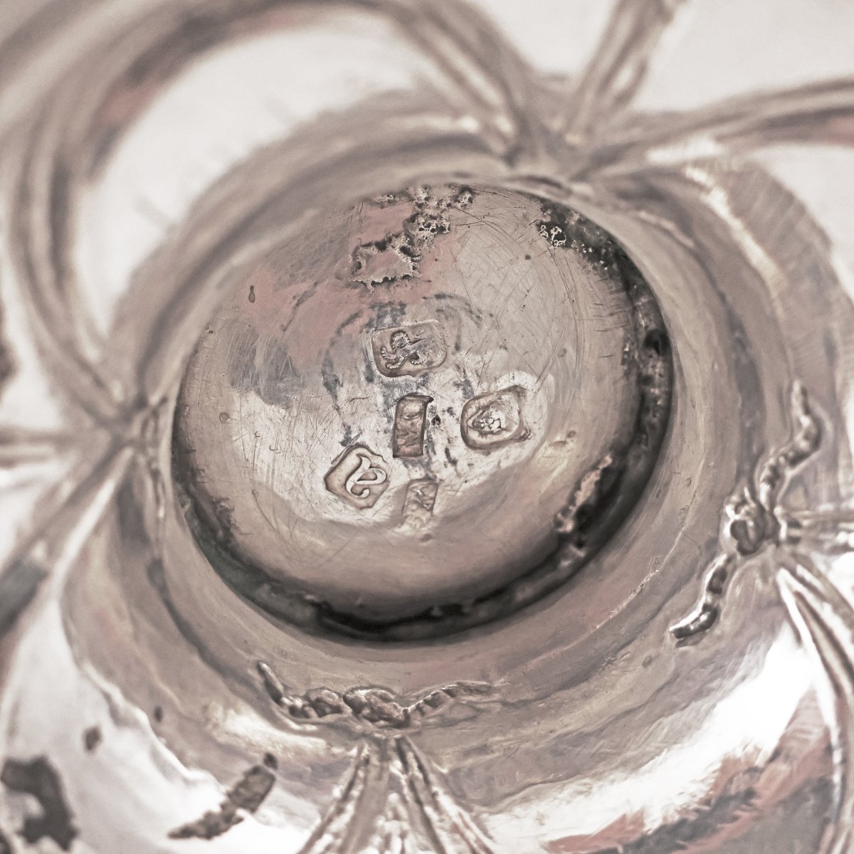 Cafetière en argent sterling George III, William Cripps, Londres, 1776-photo-2