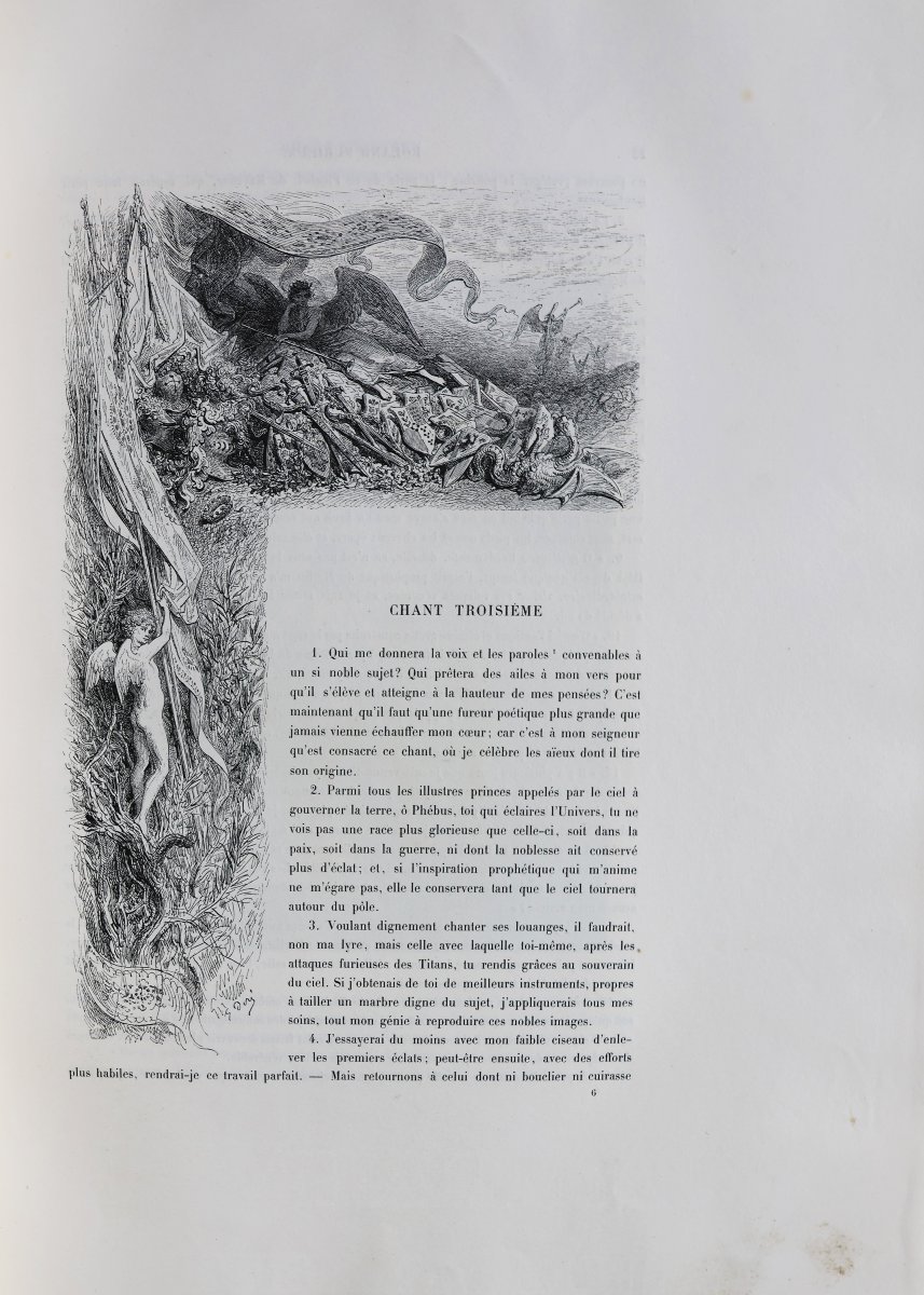 Roland Furieux. Poème Héroïque Traduit Par A.-j.. Illustré Par Doré. Paris, Hachette. 1879-photo-2