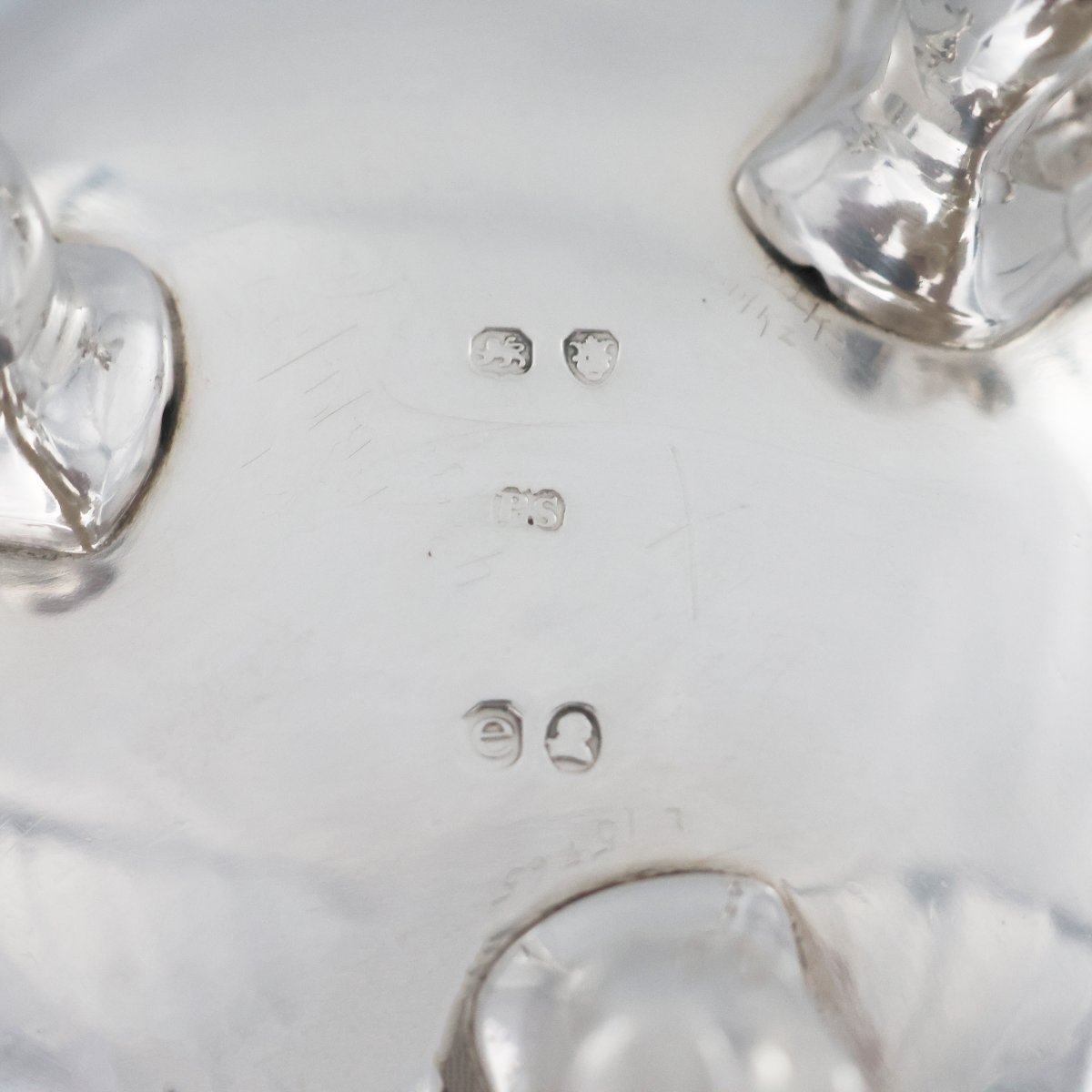 A Pair Of George IV Sterling Silver Salts, Paul Storr, London, 1820-photo-3