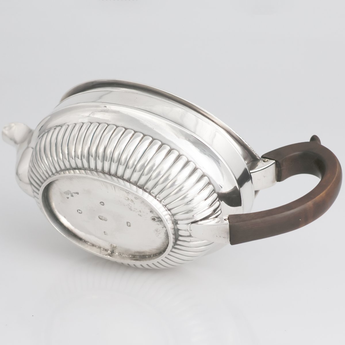 Théière en argent sterling George III, Paul Storr, Londres, 1810-photo-1
