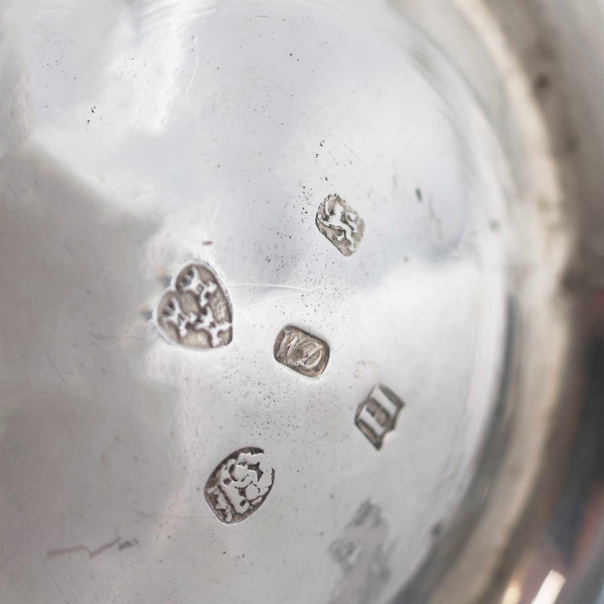 Tankard en argent sterling George II, William Dalton, Newcastle, 1747-photo-4