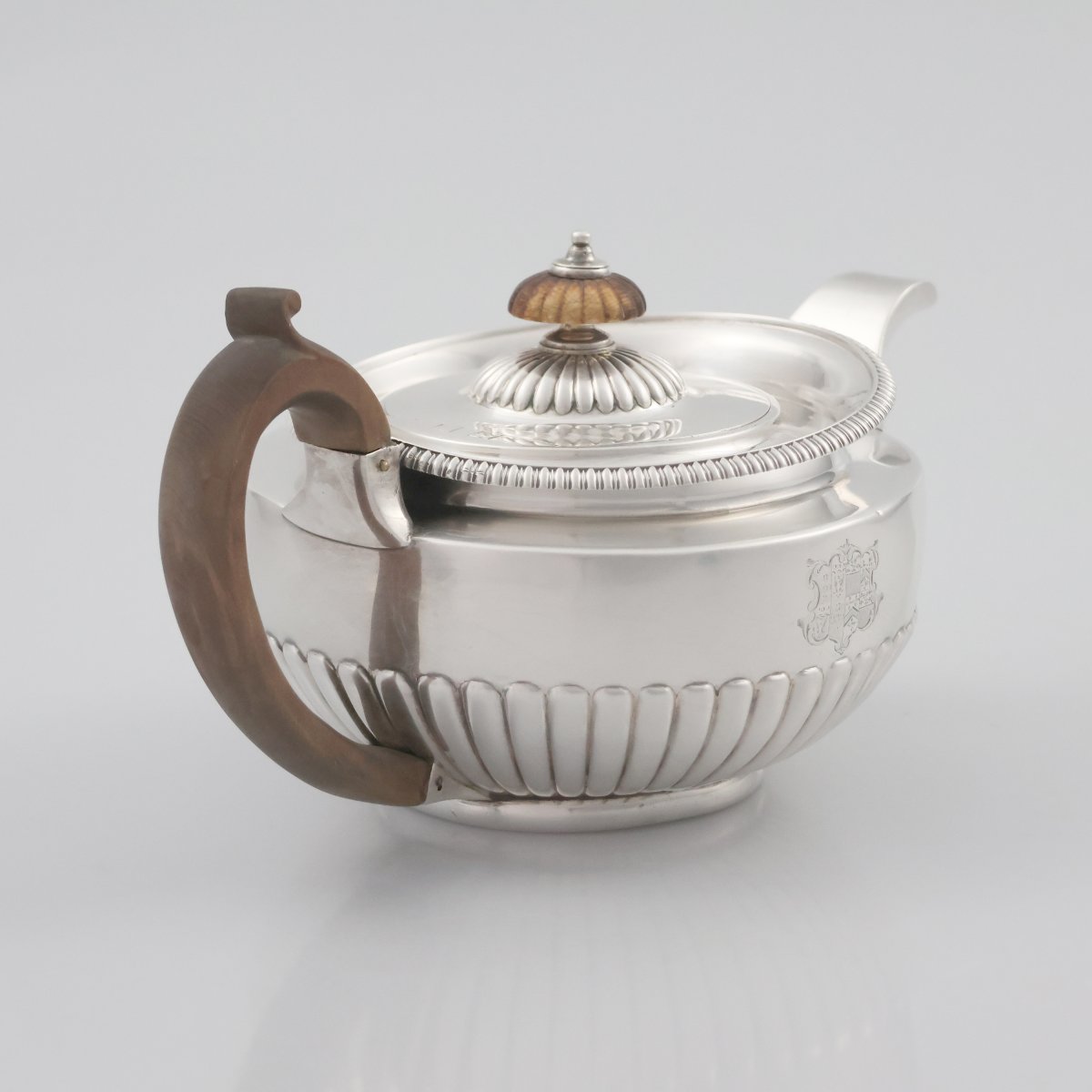 Théière en argent sterling George III, Paul Storr, Londres, 1814-photo-3