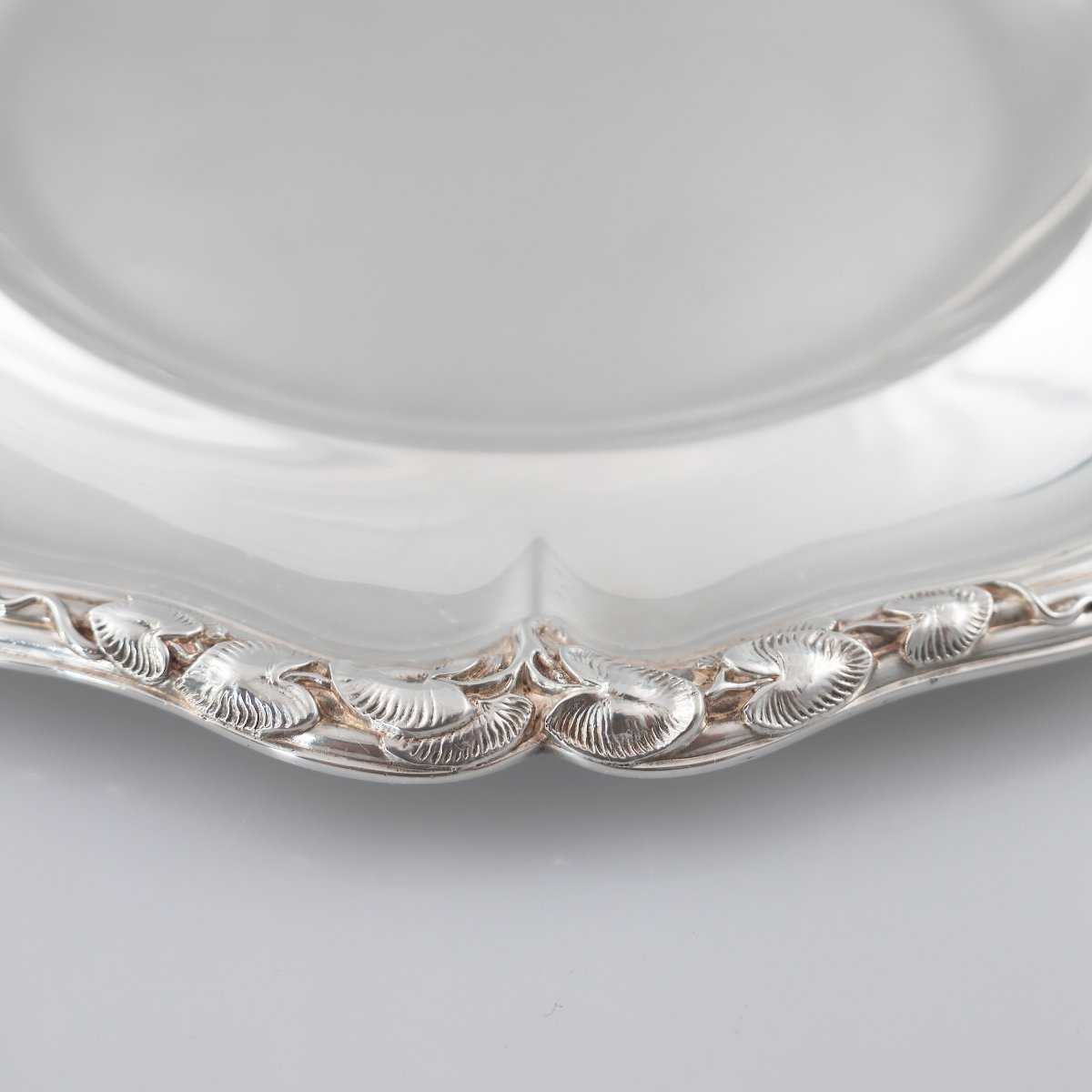 Paire de plats en argent sterling, Reine Victoria, Paul Storr, Londres, 1838-photo-2