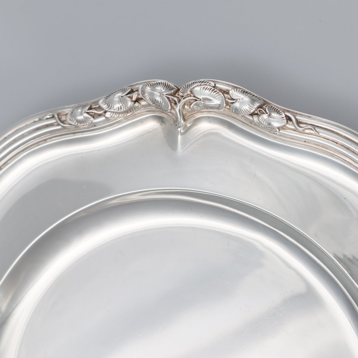 Paire de plats en argent sterling, Reine Victoria, Paul Storr, Londres, 1838-photo-3