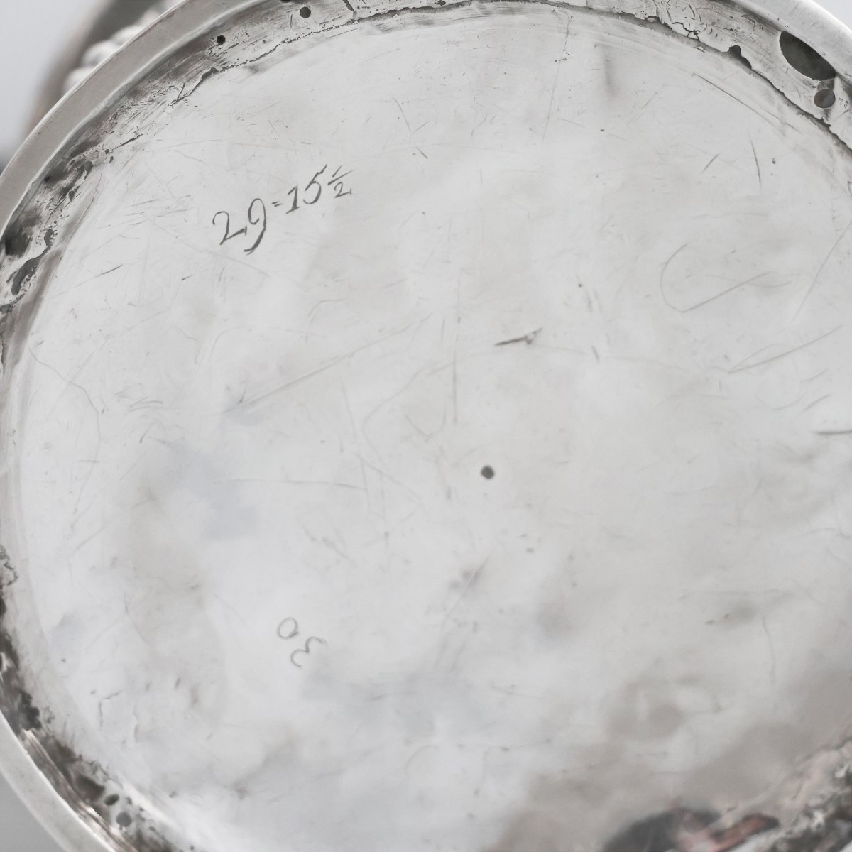 A Charles II Sterling Silver Tankard, Ws Silversmith, London, 1676?-photo-2