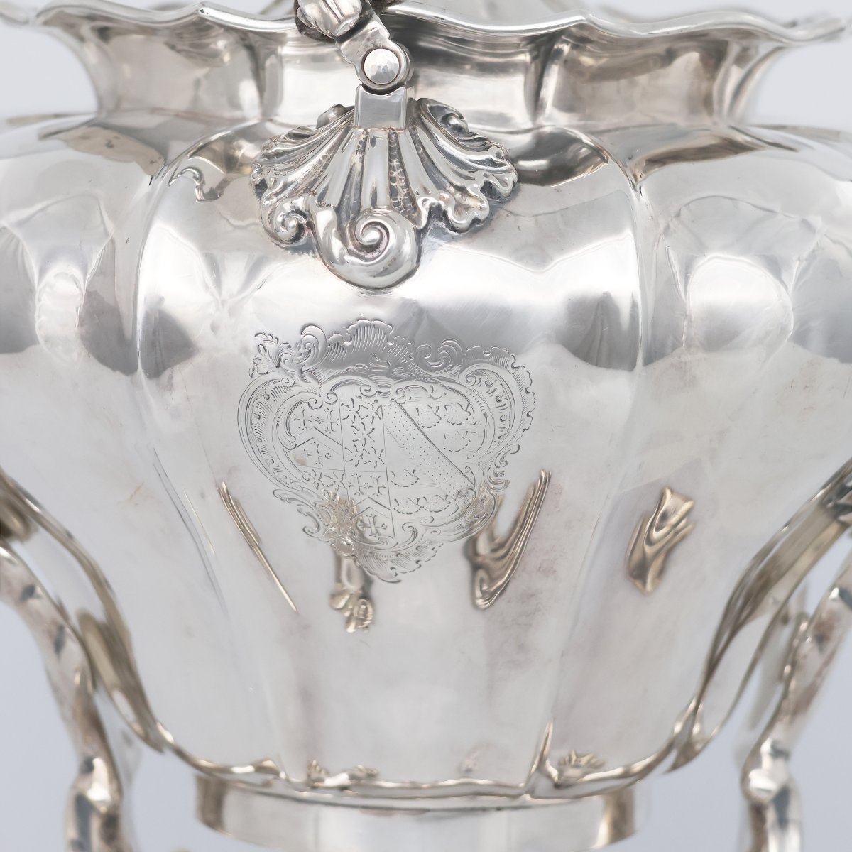 A William IV Sterling Silver Kettle On Stand, Paul Storr For Storr & Mortimer, London, 1832-photo-1