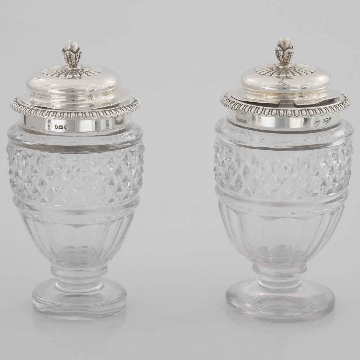 Support à condiments en argent sterling George III, Paul Storr, Londres, 1808-photo-2