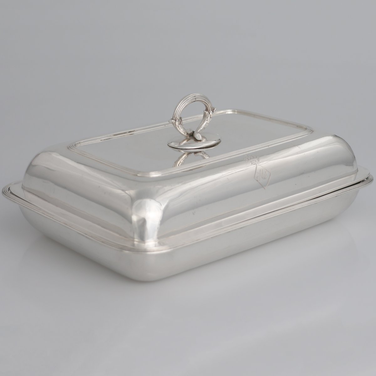 A Pair Of George III Sterling Silver Entrée Dishes And Covers, Paul Storr, London, 1800-photo-3