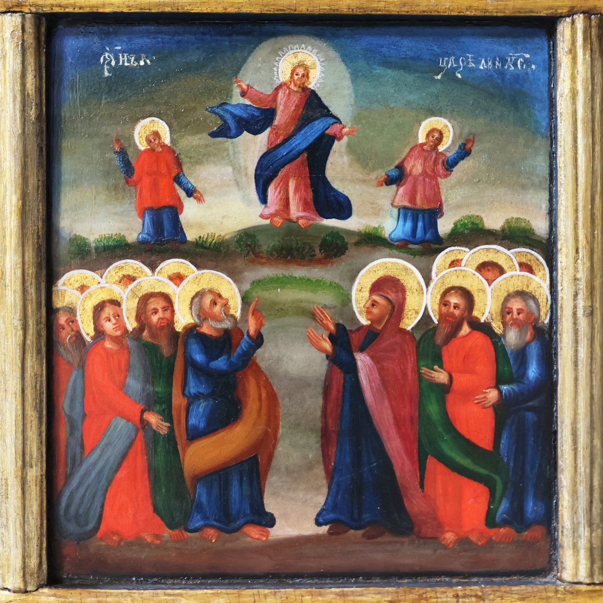 Polyptych: Life Of The Virgin Mary And Christ, 19th Century, Tempera On Panel-photo-3