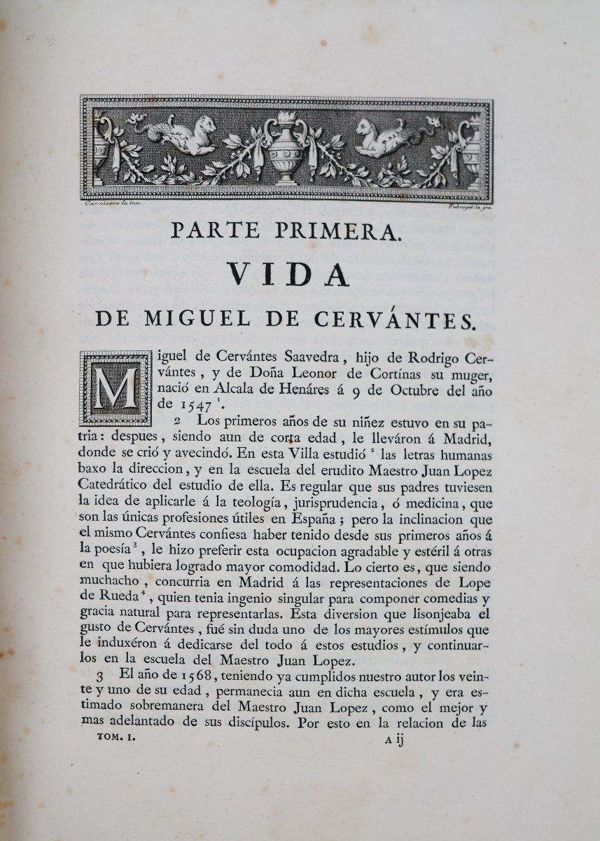 El Ingenioso Hidalgo Don Quixote de la Mancha.. Miguel de Cervántes.. Don Joaquin Ibarra. 1780-photo-2