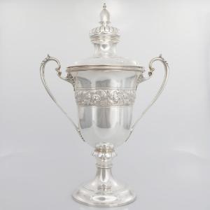 Coupe trophée en argent sterling George V, David & Maurice Davis, Birmingham, 1911