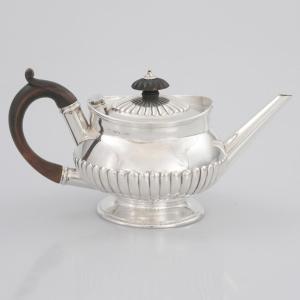 A William IV Sterling Silver Teapot, Paul Storr For Storr & Mortimer, London, 1834?