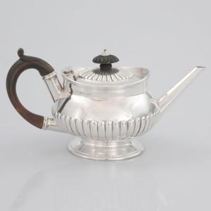 A William IV Sterling Silver Teapot, Paul Storr For Storr & Mortimer, London, 1834?