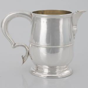Verseuse en argent Britannia d'époque reine Anne, James Rood, Londres, 1711