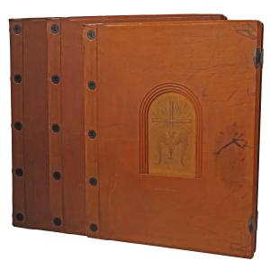 La Divina Commedia. Amos Nattini. Officine Dell'istituto Nazionale Dantesco, Milano, 1931-1941