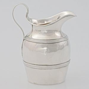 Pot à lait en argent sterling de George III, Thomas Oliphant, Londres, 1793