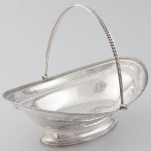Corbeille en argent sterling George III, Londres, 1792
