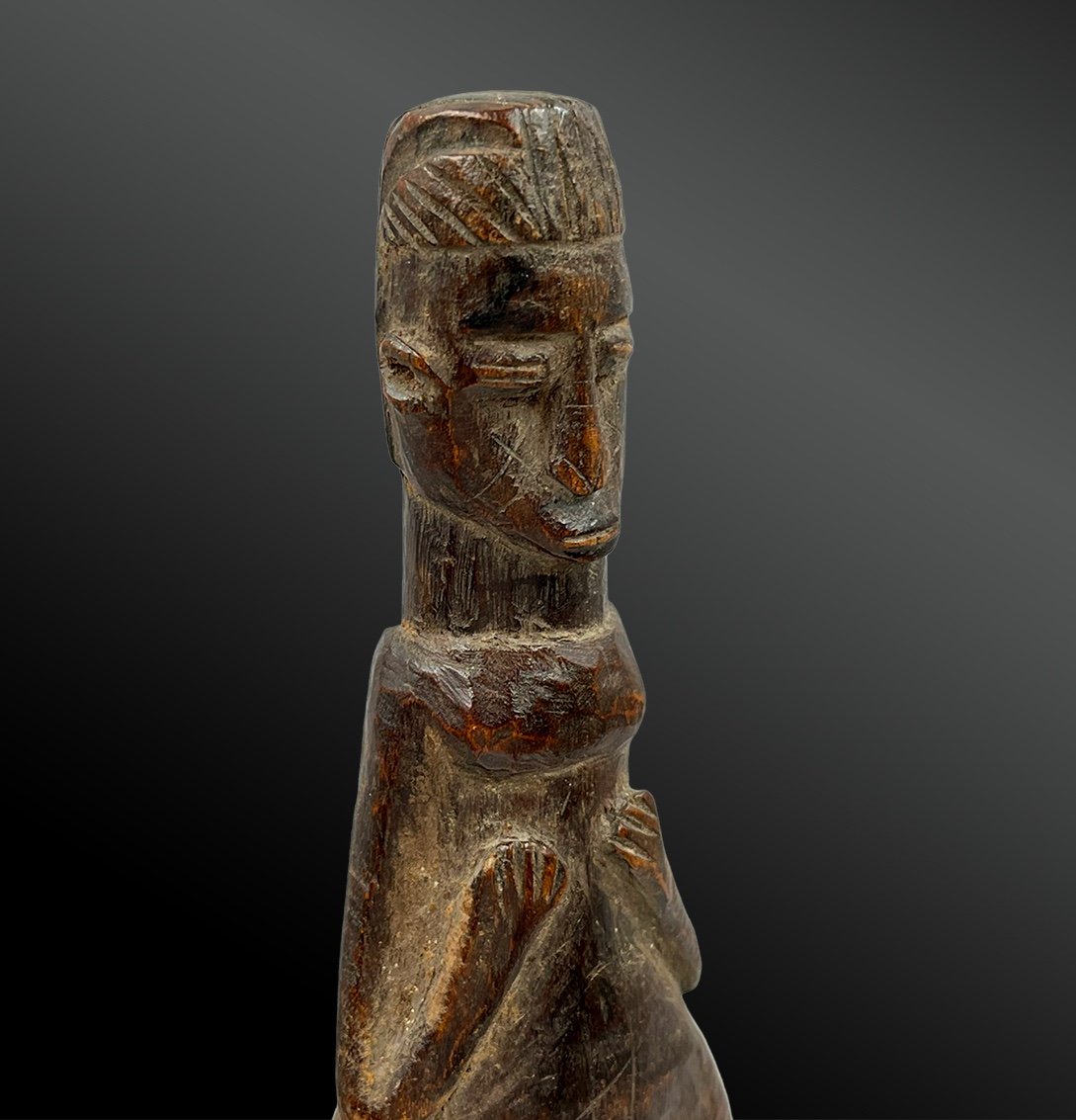 Fronde Ou Lance-pierre - Culture Baoulé, Côte d'Ivoire - Première Moitié Du XXème Siècle -photo-3
