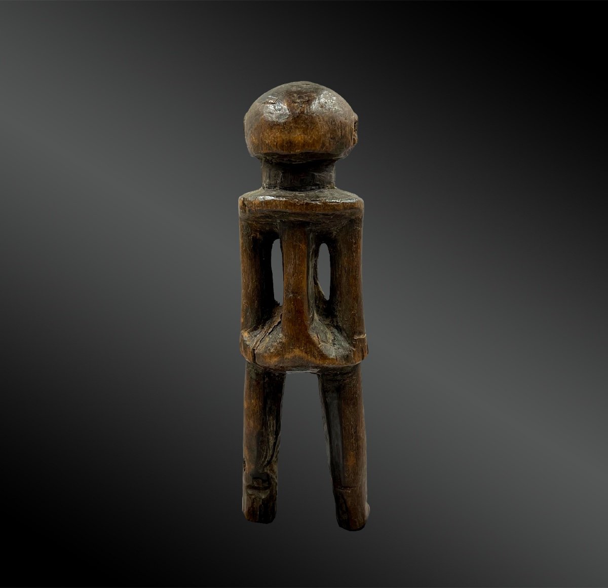 Statuette Anthropomorphe - Culture Kantana Ou Montol, Nigéria - Première Moitié Du XXème Siècle-photo-3