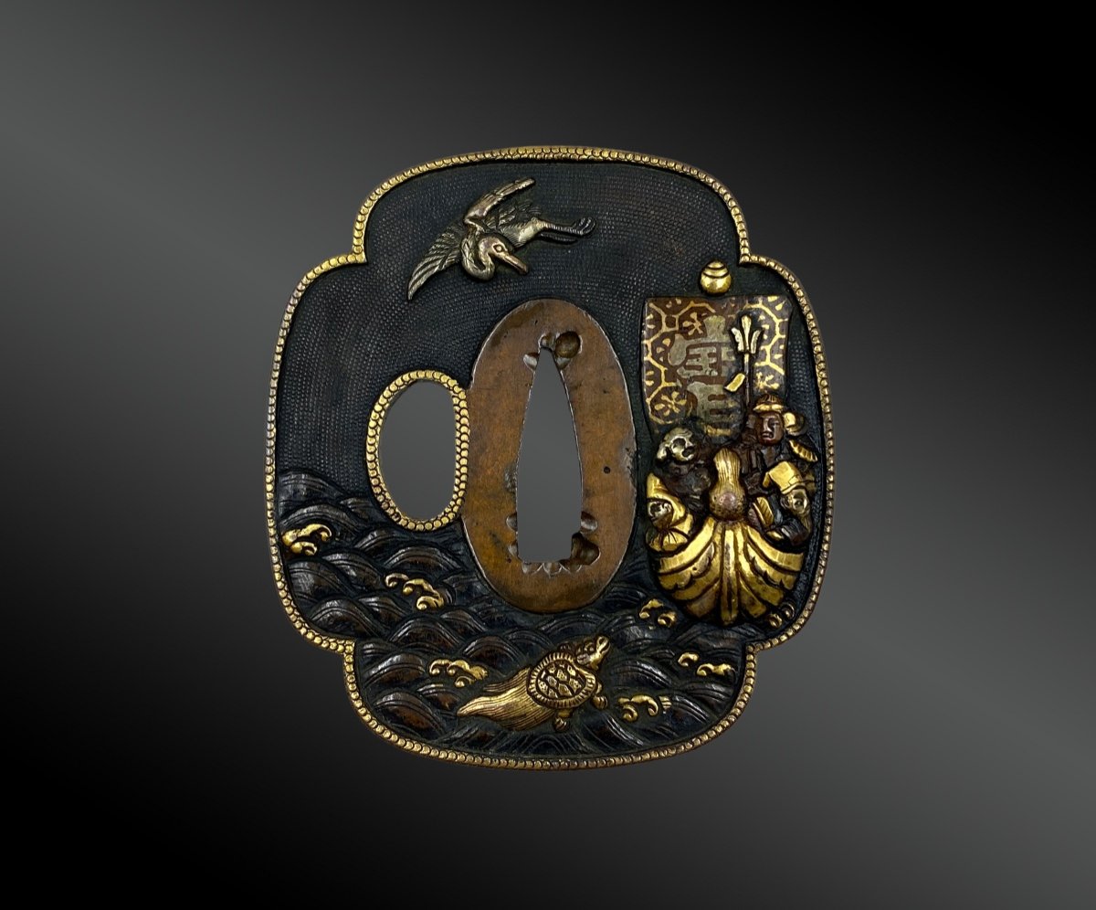 Tsuba, Garde De Sabre Japonais Japon, Période Edo (1603 – 1868)