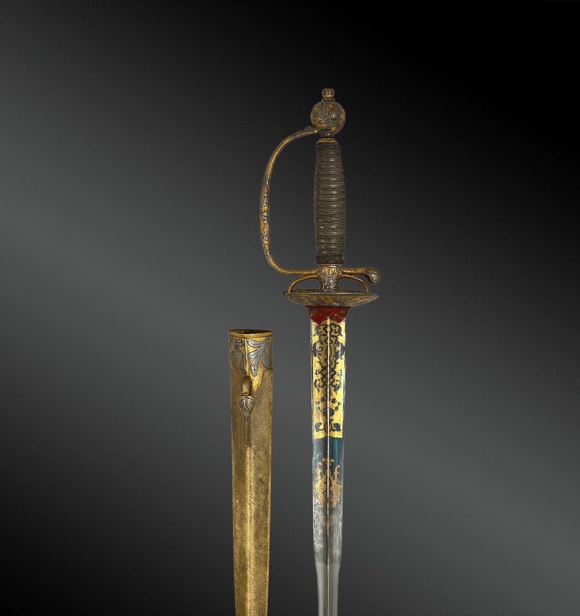 Court Sword Of The Arenberg Family Germany, Former Monarchy, Eighteenth Century