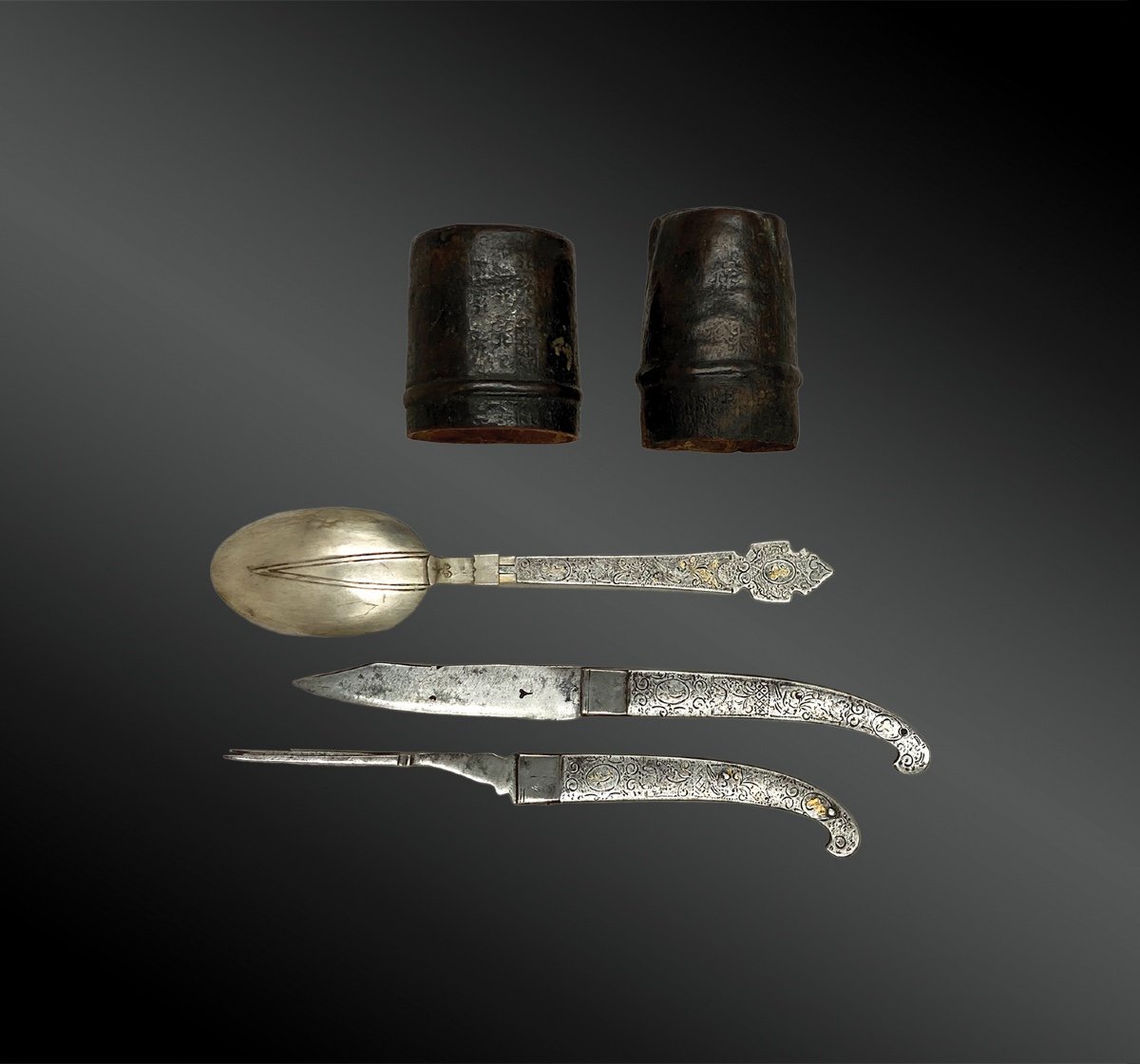 Travel Cutlery - Germany - Circa 1730
