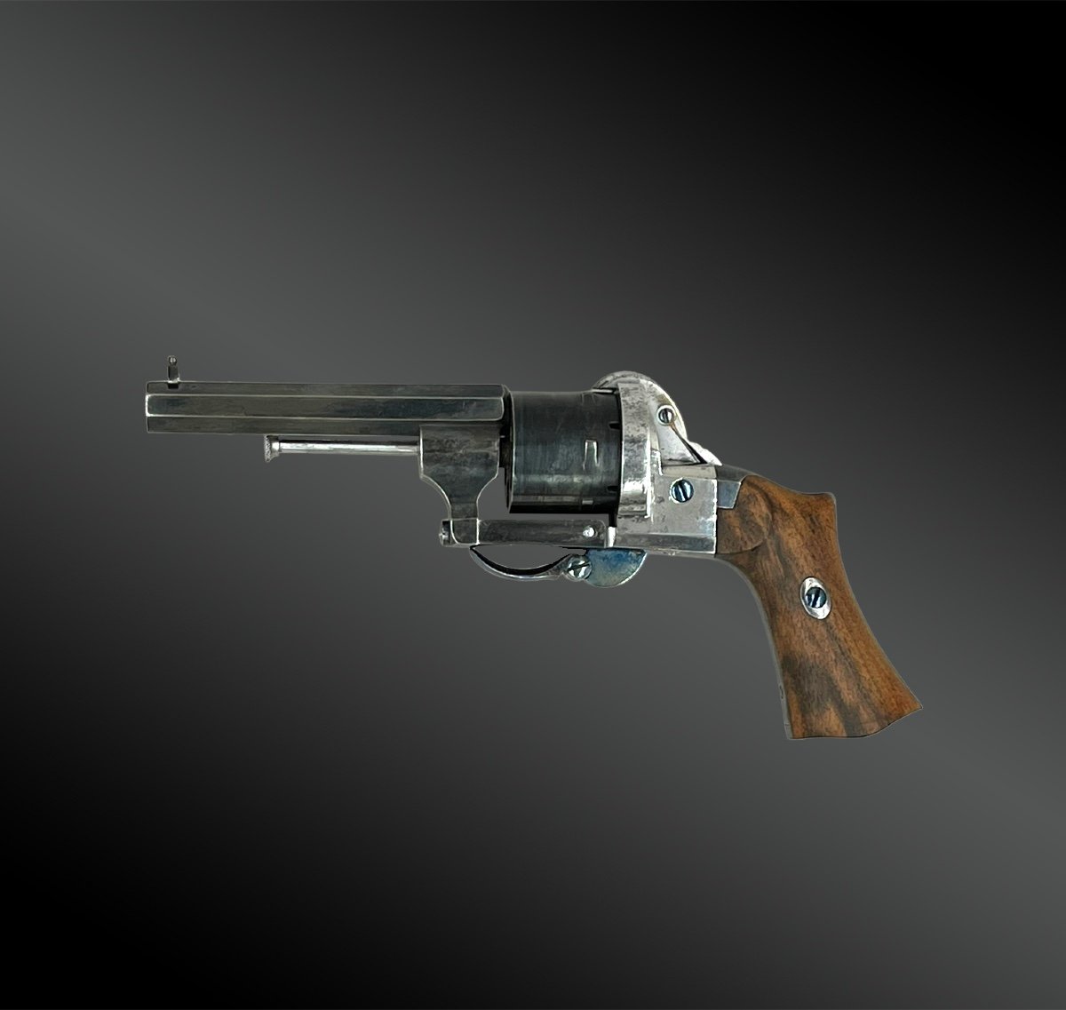 Revolver Lefaucheux à Double Action - France - XIXème Siècle-photo-2