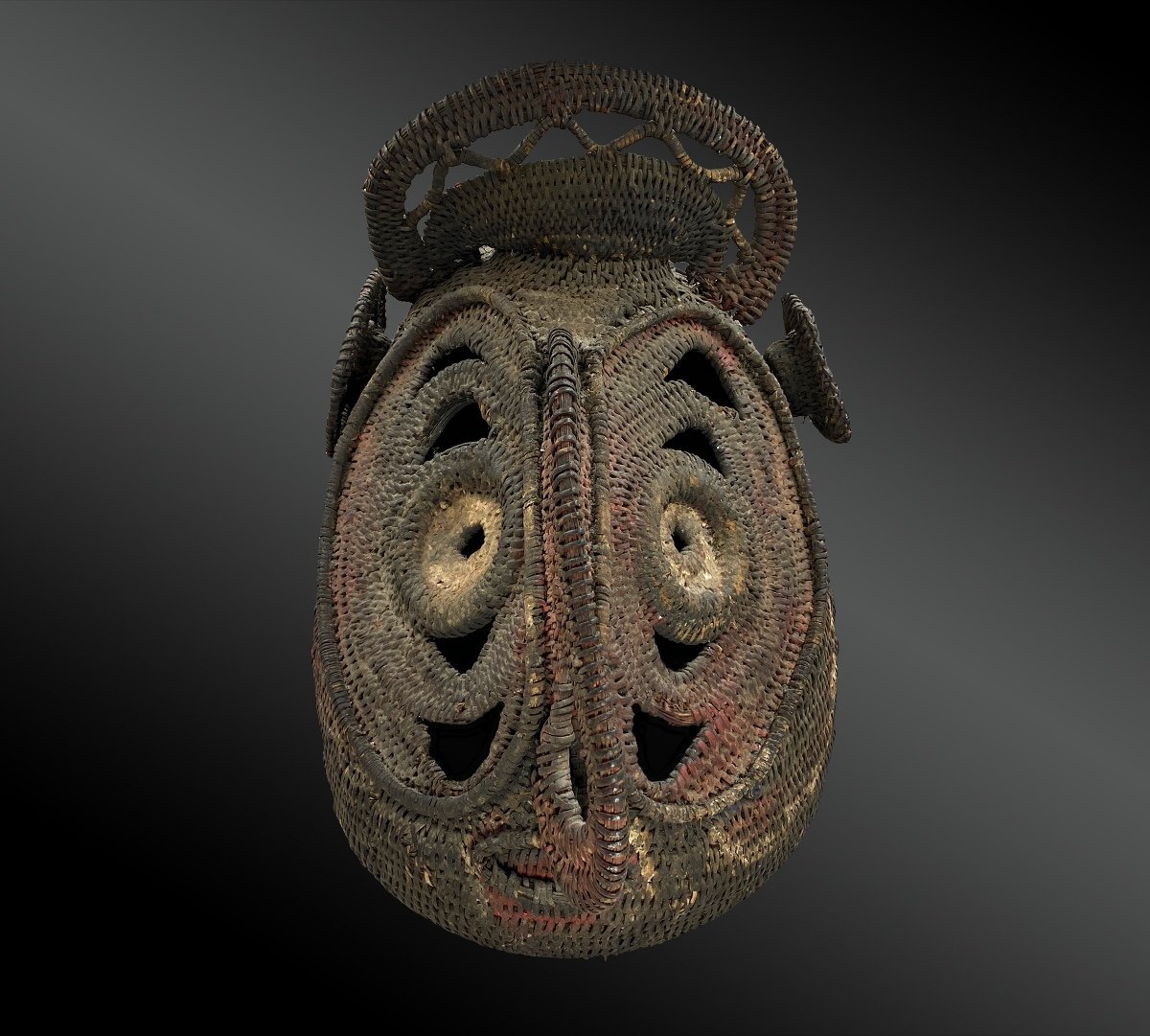 Masque Heaume Appelé Baba Tagwa Culture Abelam, Région Du Sépik, Papouasie-nouvelle-guinée