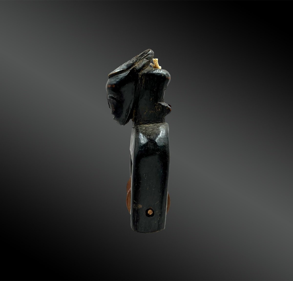 Pulley Stirrup - Djimini Culture, Ivory Coast - First Half Of The 20th Century-photo-4