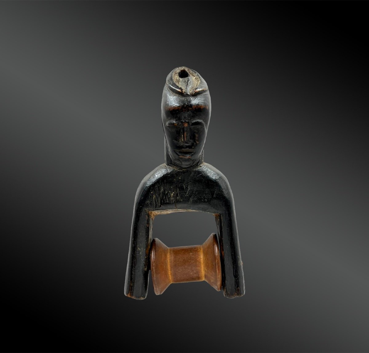 Pulley Stirrup - Djimini Culture, Ivory Coast - First Half Of The 20th Century