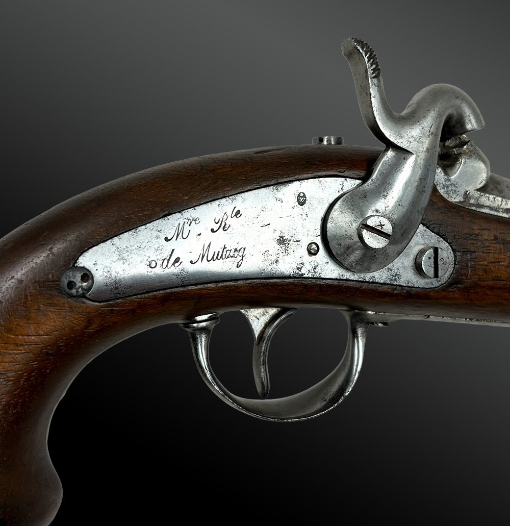Pistolet De Gendarmerie Modèle 1842 - France - XIXème Siècle-photo-3