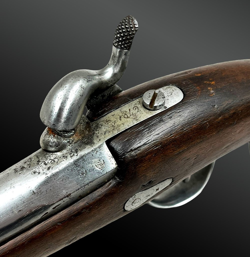Pistolet De Gendarmerie Modèle 1842 - France - XIXème Siècle-photo-4
