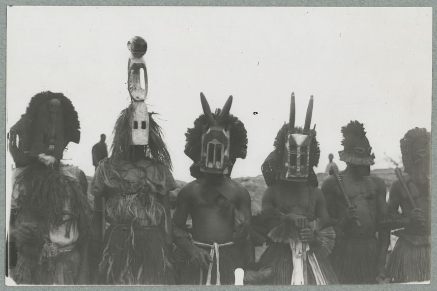 Masque Zoomorphe - Culture Dogon, Mali - Fin Du XIXème – Début Du XXème Siècle-photo-1