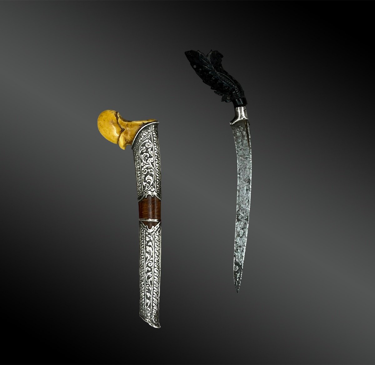 Sewar Type Knife - Sumatra Island, Indonesia - XIXth Century-photo-2