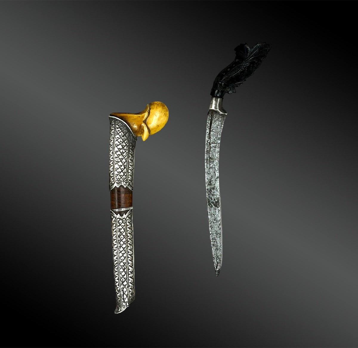 Sewar Type Knife - Sumatra Island, Indonesia - XIXth Century