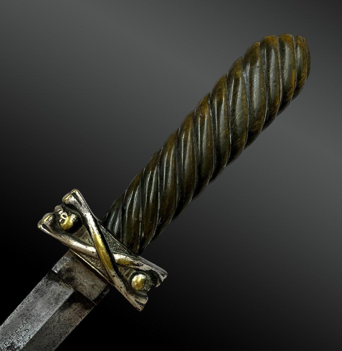 Freemason Dagger - Europe - XIXth Century-photo-3