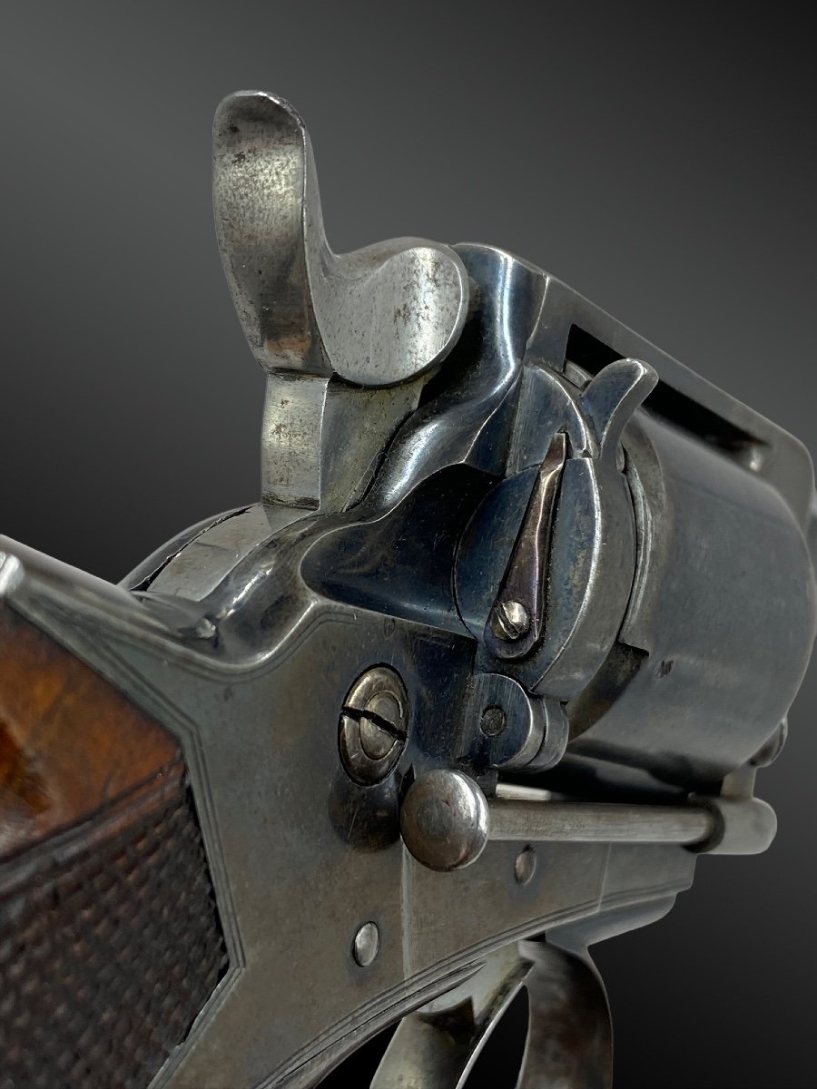 Revolver Tranter’s Patent, Par Cogswell & Harrison Angleterre, Londres XIXème-photo-3