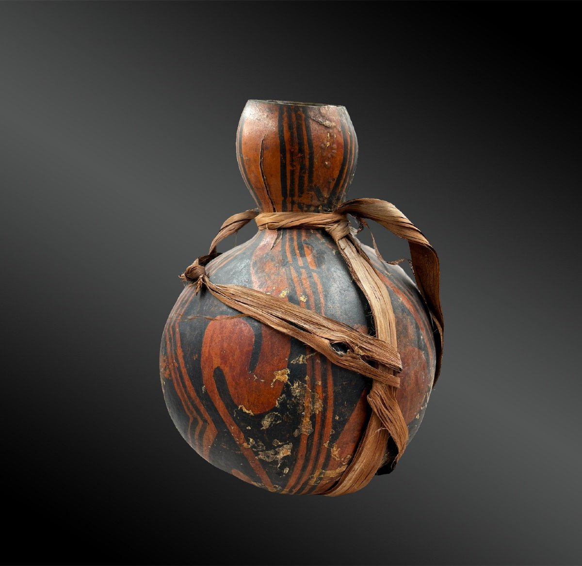 Water Bottle - Juruna Indians, Mato Grosso State, Center-west Of Brazil - 20th Century