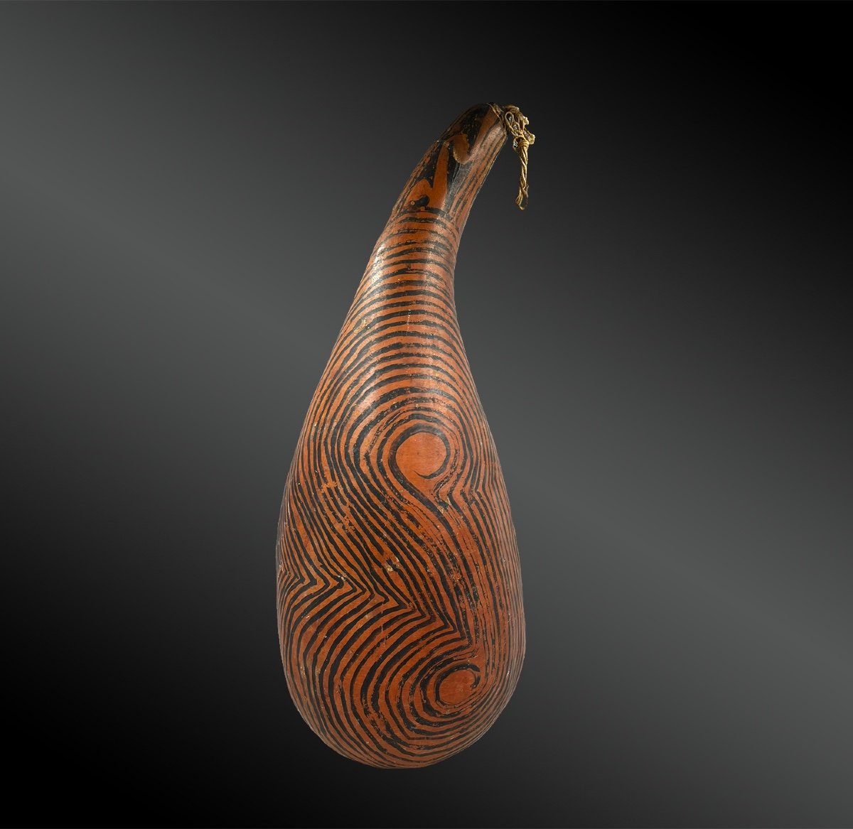 Trumpet - Juruna Indians, State Of Mato Grosso, Center-west Of Brazil - 20th Century-photo-3