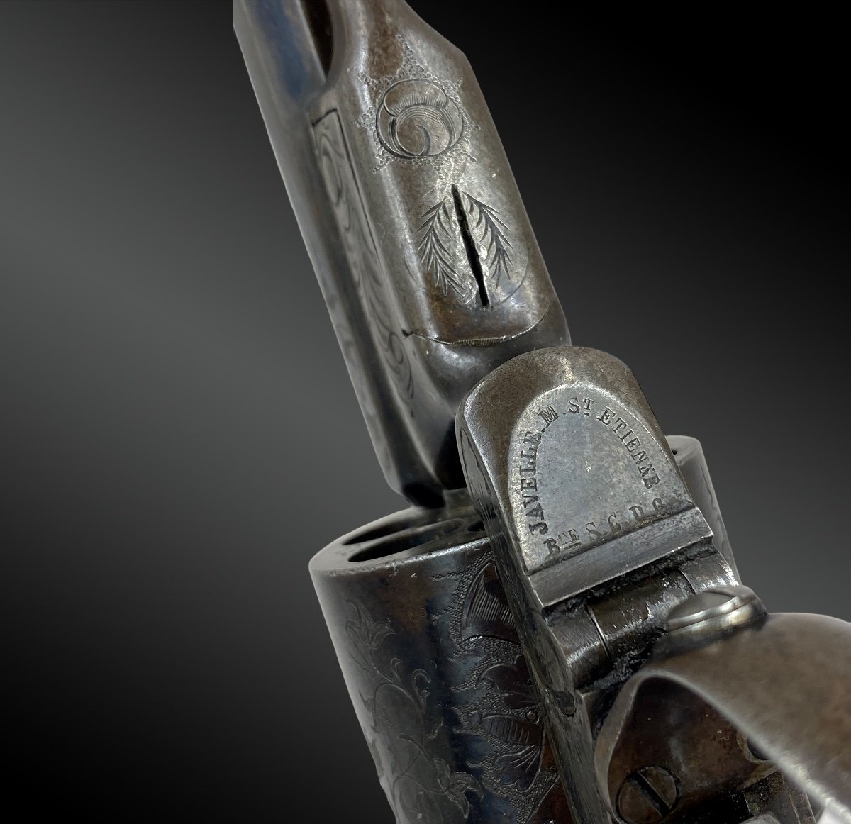 Pinfire Revolver System Javel France Circa 1860-photo-1