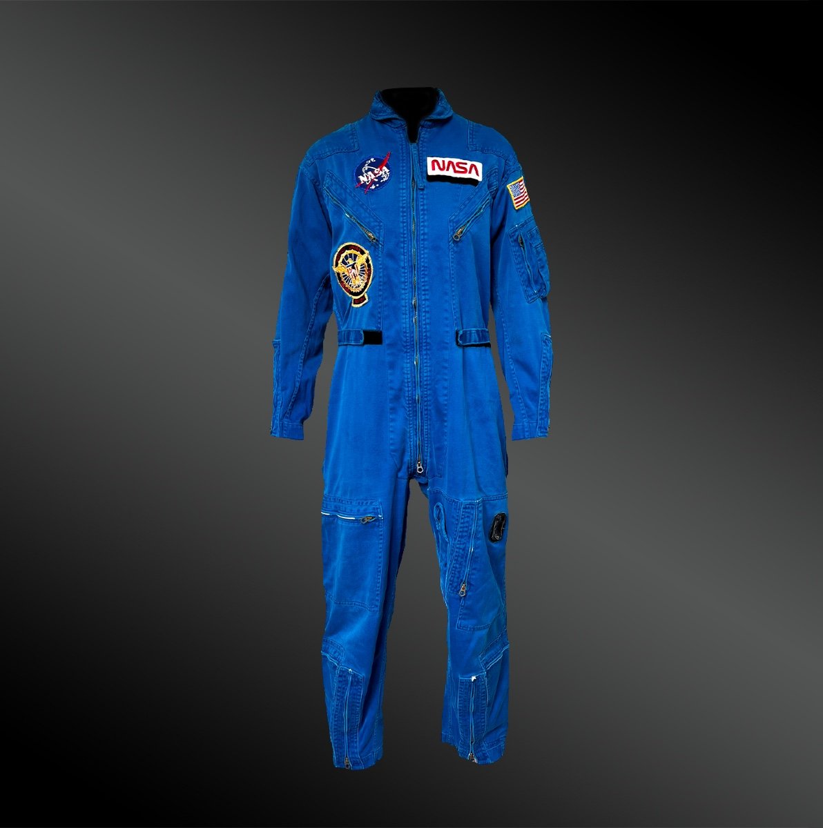 Combinaison D’astronaute De La Nasa  Ayant Appartenue à Astronaute Américain James F. Buchli -photo-2
